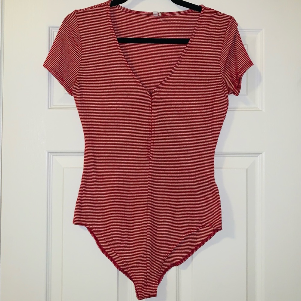 Urban Outfitters Women’s Red Bodysuit